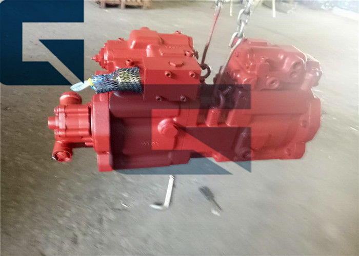Red Excavator Hydraulic Pump K3V63DT , Main Pump For Kawasaki