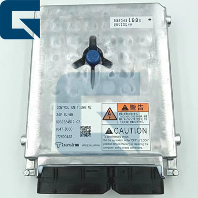 8982224512 6WG1 Engine Controller ECU For DX700 Excavator