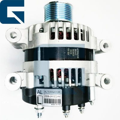2206-2412 22062412 95A 24V Alternator For C4.2 Engine