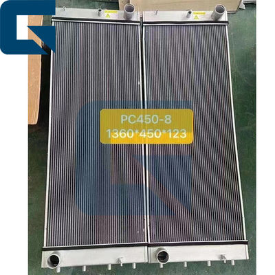 PC450-8 Excavator Spare Part Radiator Core Assy