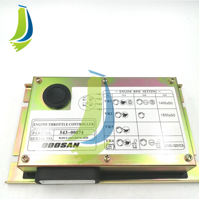 543-00074 Throttle Controller ECU Computer Board 54300074  For DH220-5 Excavator
